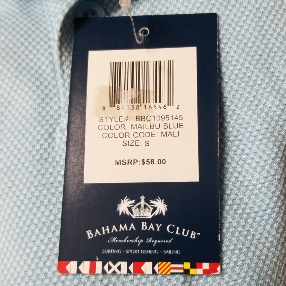 Bahama Bay Club polo shirt NWT - Picture 4 of 5